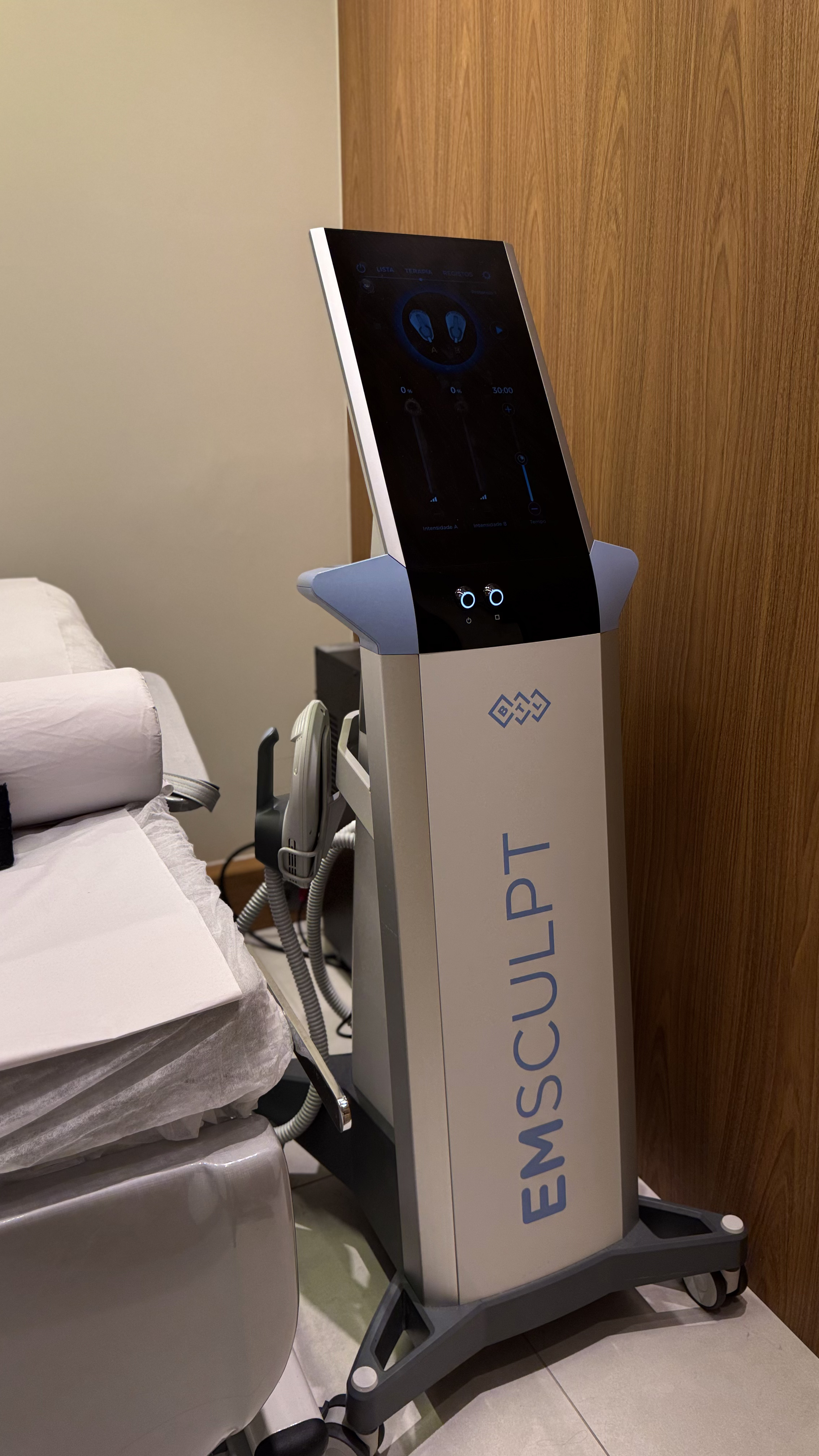 EMSculpt na Clínica Brunet